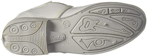 Image of Bata Girl's Slip-On School Shoes - White (1Kids UK)