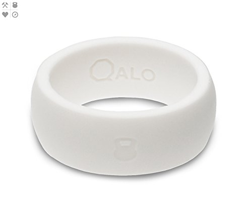 QALO Men's Functional Silicone Rings with Ring Storage Pouch, Perforated Classic & Q2X Collection