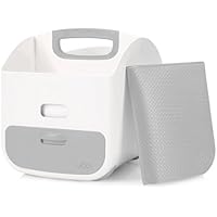 Ubbi Portable Baby Diaper Organizer Station & Folding Changing Mat