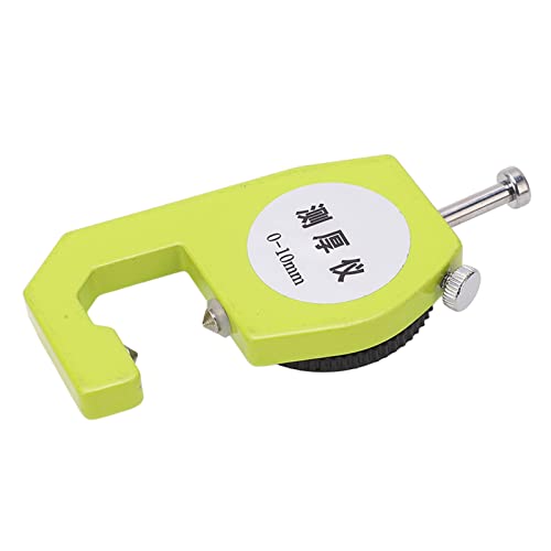 Thickness Gauge, herramienta de medición con resolución de 0.1 mm y rango de medición de 0 a 10 mm, medidor de grosor con superficie de carburo miniatura 5