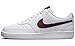 Price comparison product image Nike Men Court Vision Low Next Nature Herrenschuh Shoe, White Burgundy Crush, 12 UK