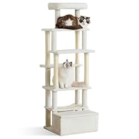 Amazon | アイリスオーヤマ 収納付きファブリックキャットタワー SFC