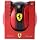 Dakott Ferrari Limited Edition No. 5 Carbon Fiber Soccer Ball. Official Match Game Soccer Ball Size 5 in A Ferrari Official Gift Box., Red
