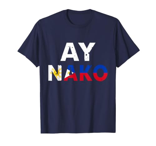 Philippines Tshirt Filipino Vacation Vintage Souvenir Manila T-Shirt, Men, Navy Blue, 4X-Large