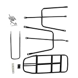 This Bike rear cargo rack is light weight, but carries up to 60kg
