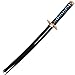 ziqing Demon Katana Sword Tokitou Muichirou Sword Cosplay Sword Handmade Katana 31 inch with Multiple Styles to Choose from