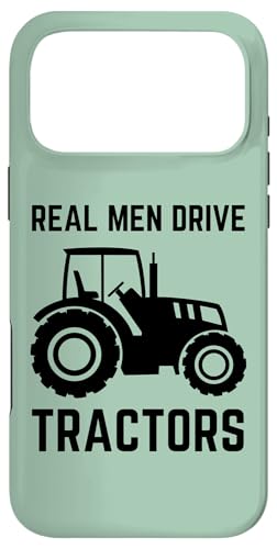 Vintage Funny Saying Real Drive Tractor Men Driver �X�}�z�P�[�X iPhone 17 Pro Max �p