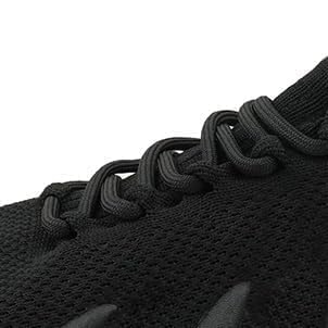 Parisex Mens Walking Sneakers Road Running Shoes Knitted Breathable Cross Trainer Shoes Individual Non-Slip 450 Gym Jojjing Shoes for Men Black3