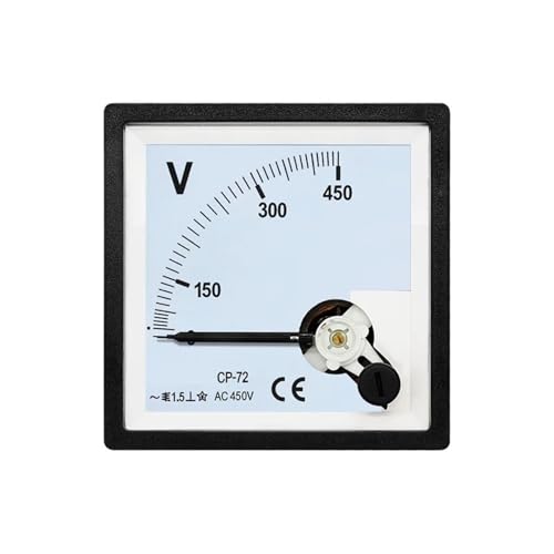 Voltmètre à aiguille CP-72 AC 500V haute précision de mesure