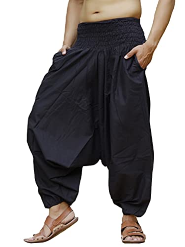 Pantalon sarouel en coton artisanal Sarjana Handicrafts