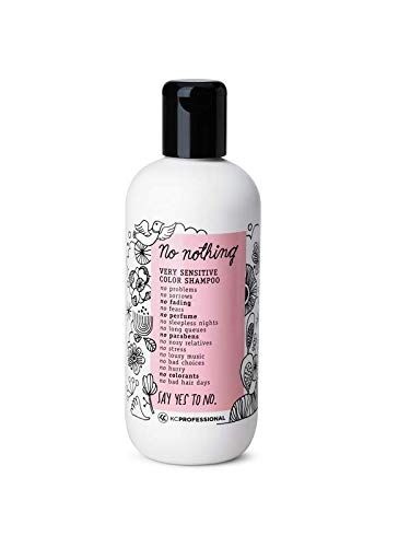 No Nothing Very Sensitive Shampoo - 100% Vegan, Hypoallergenic, Fragrance Free, Paraben Free – 10.15 oz (Color Shampoo)