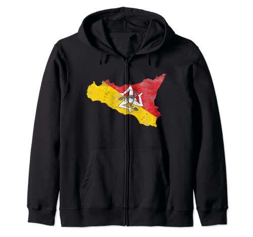 Sicile Trinacria Sweat à Capuche Cover