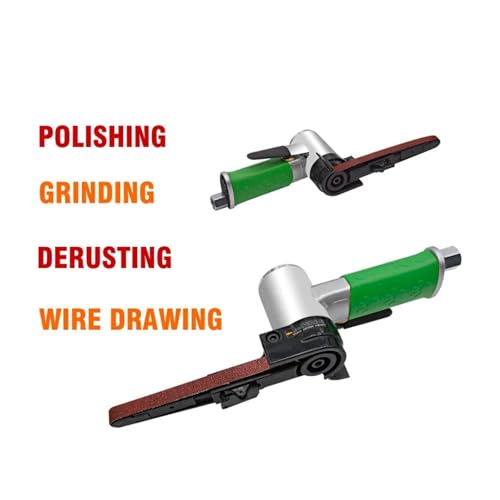 Mini ponceuse a bande pneumatique pour poncer les angles et acces difficiles - 6