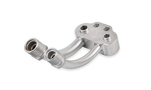 Holley Line Adapter-Mnfld For Sd7 A/C Compressor-Natural #TOP3