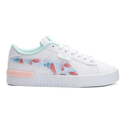 PUMA Kids Girls Jada Fly-Mingo Beach Lace Up Sneakers Shoes Casual - White