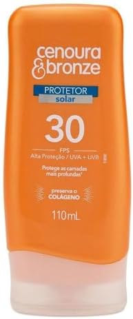 Cenoura e Bronze Protetor Solar Fps 30 110Ml E