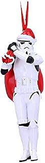 Nemesis Now Stormtrooper Santa Sack Hanging Ornament 13cm, White