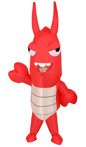 Disfraz Inflable de Langosta para Niños miniatura 1