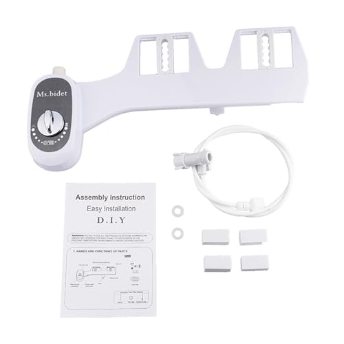 Accesorio de bidé no eléctrico, delgado y delgado para inodoros, no requiere electricidad