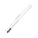 BCOATH 2Pcs Glass Hydrometer Float Specific Gravity Densitometer for Aquarium Fish Tank Water Density and Temperature Testing