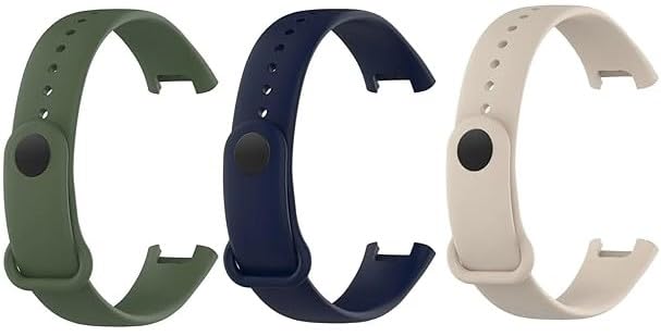 Qai New Launch Redmi Smart Band Pro Band Strap Breathable Strap for Men & Women Silicone Waterproof Replacement Watch Straps For Redmi Pro Smart Band Strap-image-17