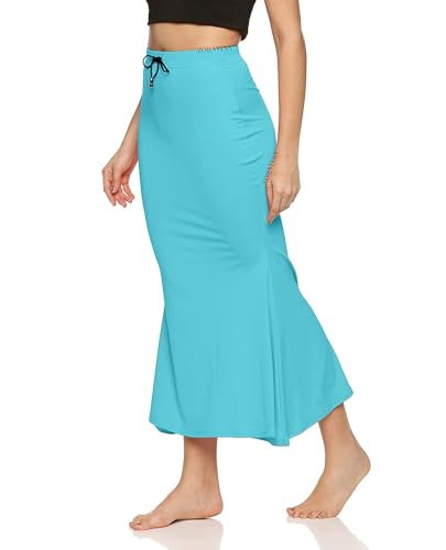 Image of Women's Saree Silhouette I Saree Shapewear Flare Petticoat for Women, Lycra Cotton Blended, Petticoat, Skirts for Women, Shape Wear Dress for Saree