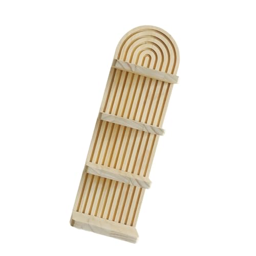 Étagère murale en bois à 4 niveaux pour désencombrer le sol de sa chambre