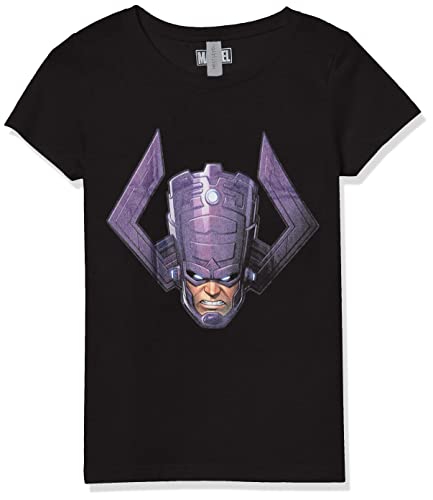 T-shirt Marvel fille Galacus Zoom noir taille XL en coton confortable
