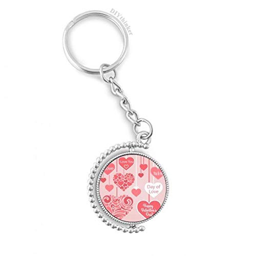Llavero de San Valentín con corazones regalo romántico de aniversario