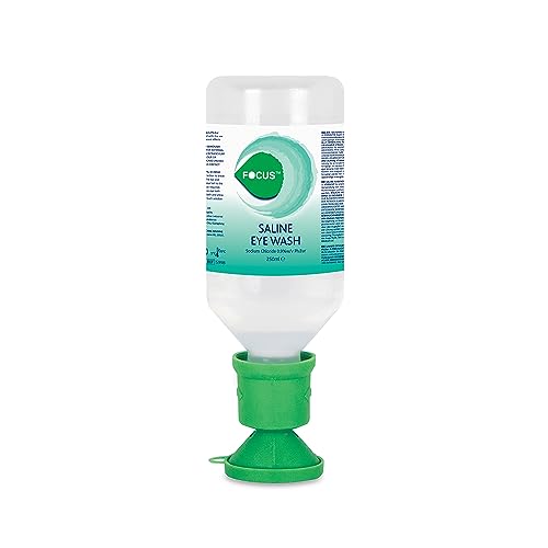 Focuskochsalzlösung Steril Augenspülung 250Ml - Mit Augenbadkappe