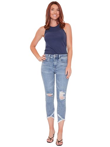 Royalty For Me Womens Women's Vintage Tulip Hem Ankle Jean4