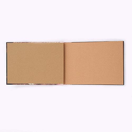 40 Folhas Nosso Livro de Aventura DIY Álbum de Scrapbook Do Vintage Foto 29x19 cm / 11.4x7.5in para