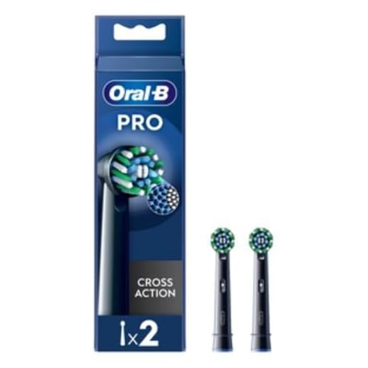Oral-B Power motklaga pensel Black Edition, 2 St