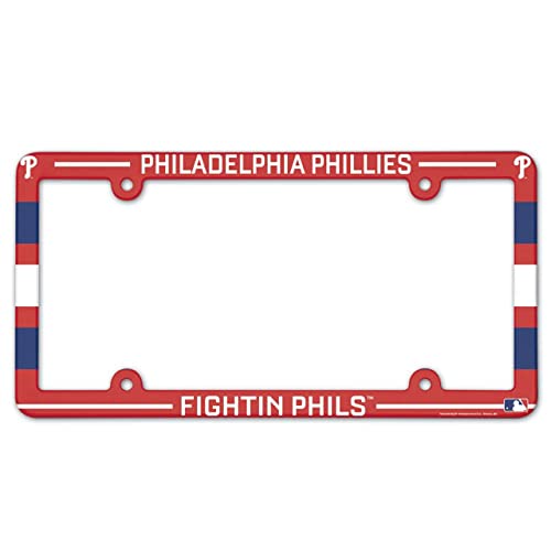 Wincraft MLB Philadelphia Phillies LIC Full Color Plate Frame