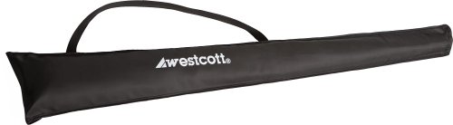 Westcott 4634 7-Feet White with Black Cover Parabolic Umbrella