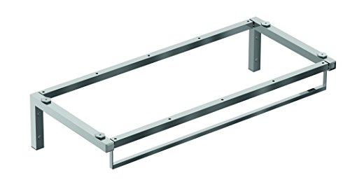 Ideal Standard A9130XG IOM Handtuchring 159 Mm - Matt Schwarz (Silk Black), Inkl. Befestigungssatz