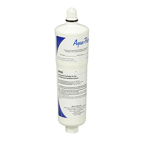 Aqua-Pure Whole House Scale Inhibition Inline Replacement Water Cartridge AP431, For Aqua-Pure System AP430SS, Helps Prevent Scale Buildup On Hot Water Heaters, Boilers, Plumbing Pipes and Fixtures Aqua-Pure Whole House Scale Inhibition Inline Replacement Water Cartridge AP431, For Aqua-Pure System AP430SS, Helps Prevent Scale Buildup On Hot Water Heaters, Boilers, Plumbing Pipes and Fixtures