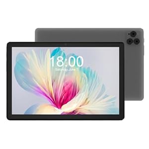 DOMO Slate SL39 OS9 3C 6750 10.1-inch 4G Calling Tablet PC with Glass Touch Screen, Volte, Dual SIM Slots, 4GB RAM, 32G Storage, 1TB Expandable, Octa Core CPU, GPS, Bluetooh [Gray]