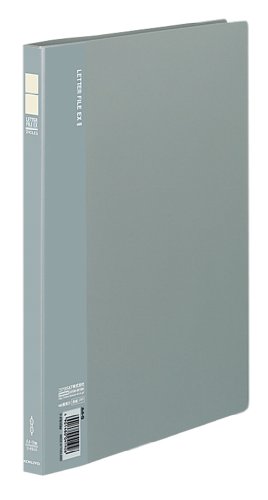 コクヨ レターファイル 2穴 A4 120枚収容 グレー フ-F510M