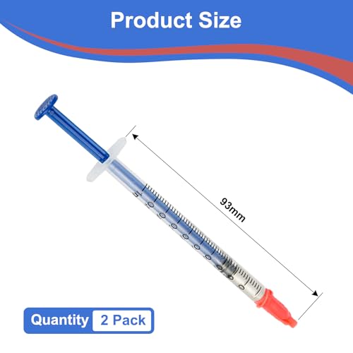 Silver Conductive Glue Wire 0.2ML for PCB Repair, Electronic Circuit Trace Fix, 2 Pack Precision Liquid for Flexible Substrates and Household Appliances