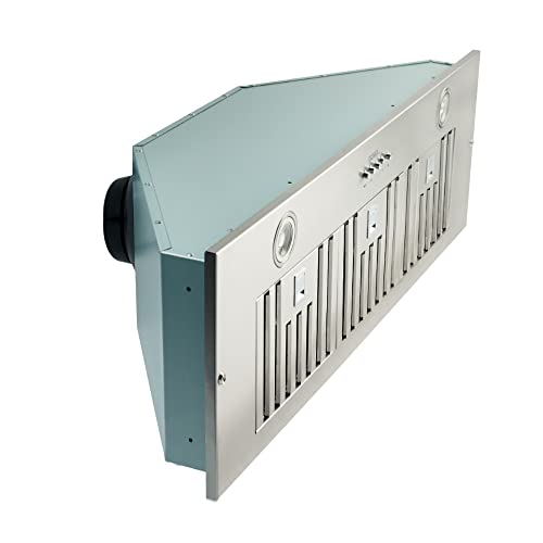 Kobe Inx2936Sqbf-500-2 Insert Range Hood, 36-Inch, Stainless Steel #TOP1