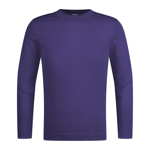 Image of LETAOTAO UPF 50+ Boys Neon Rash Guard Long Sleeve Swim Shirt | 4T to Youth,Boys & Girls Sun Shirt, Sun Protection Shirt,Quick Dry, Moisture-Wicking Fabric, Fishing Shirt