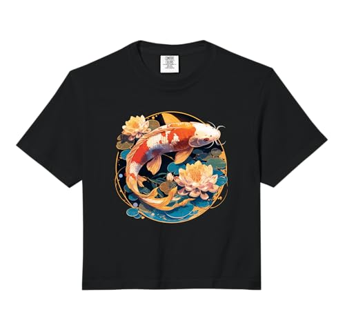 Koi Carps Koi Carp Comfort Colors Crop Top