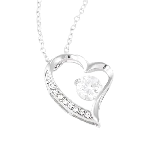 Cadeaux de fiancé pour elle : superbe boîte avec pendentif de femme