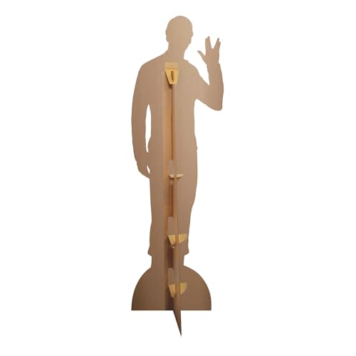 Star Cutouts SC4674 Spock Cardboard Cut Out Height 184cm, Ideal for Star Trek Theme Parties, Birthdays, Collectors & Fans - Image 4