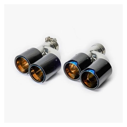 Tuyau d'échappement en carbone 63mm pour remplacer une sortie de pot usée ou banale