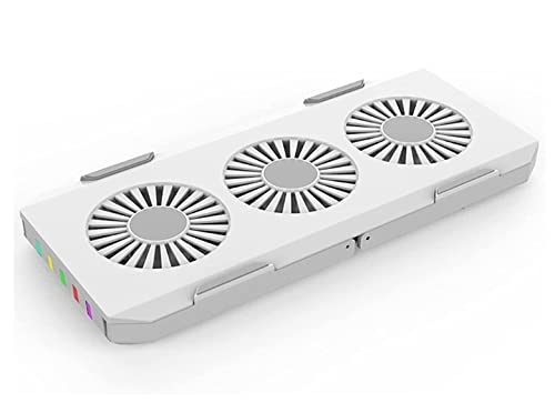 È realizzato in plastica ABS di alta qualità e morbido silicone antiscivolo, che supporta carichi pesanti, stabilità e fermezza. Sfumatura colorata effetto luce RGB, effetto sfumatura RGB frontale, luce RGB laterale