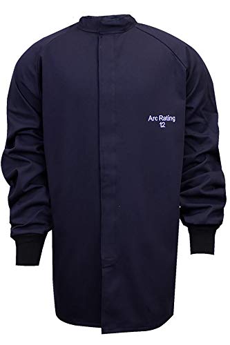 National Safety Apparel 12 Cal Ultrasoft Arc Flash Coat (Lg) #TOP29