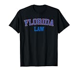 United States Attorneys Florida Law Graduating Lawyer T-Shirt, Men-Adults, Black, Small, Short Sleeve