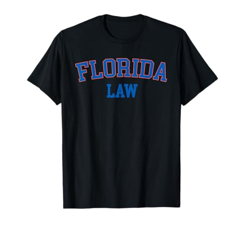 United States Attorneys Florida Law Graduating Lawyer T-Shirt, Men-Adults, Black, Small, Short Sleeve